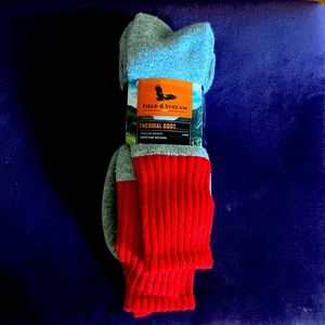 Field & Steam Thermal Boot medium weight men shoe size 13-15 2 pairs